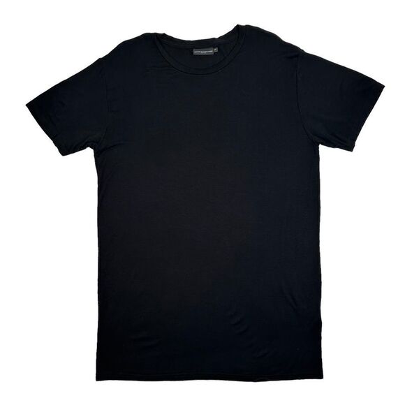 KNYEW Keeping NY Everywhere Basic Black Mens T-Shirt Size M Extended - Picture 1 of 5